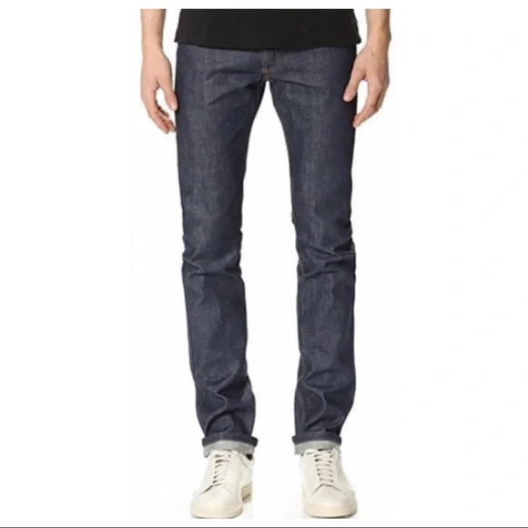 A.P.C. New Cure H Jean Tres Etroit Dark Wash Super Slim Raw Japanese Denim
